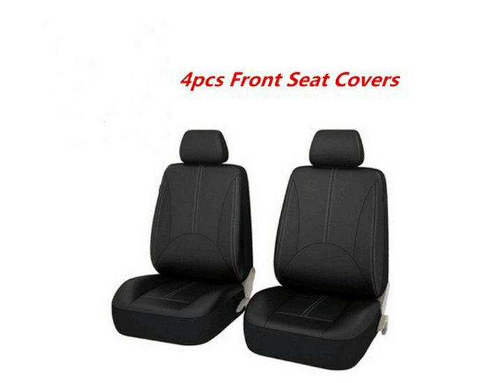 Mexican PU Leather Car Seat Cover - Universal Fit for Five-Seater, All-Season Use