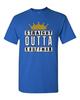 Straight Outta Kauffman Crown Baseball Sports DT Adult T-Shirt Tee Unisex T-Shirt