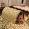 Wear Resistant Guinea Pig Tunnel Breathable Weave Small Pet Bed Hamster Hideout  Pet Resting