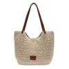 Strandurlaub Web-Tragetasche Damen Frühling und Sommer Große Kapazität Schultertasche