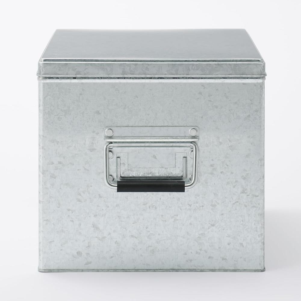Muji Ryohin Verzinkte Eisenbox Groß Höhe 24cm Typ Kgg23a1s Kleiderbox Aufbewahrungsbox Aufbewahrungsbox