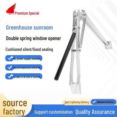 Automatic Greenhouse & Sunroom Temperature Control Window Opener with Single/Double Spring