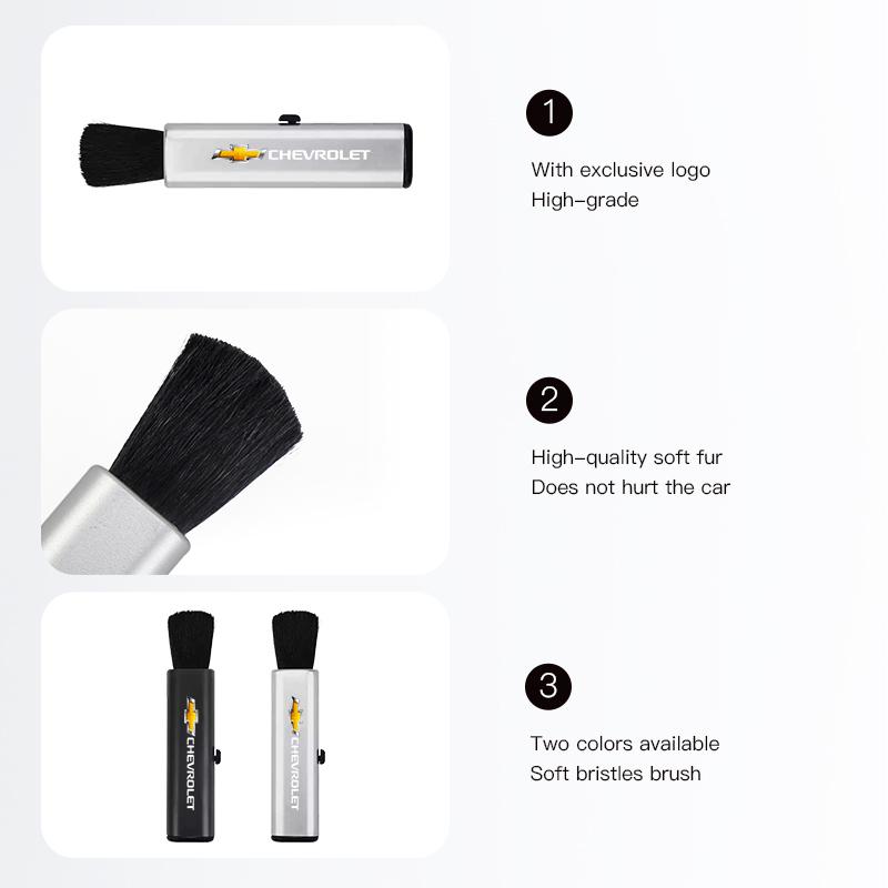 Telescopic Car Interior Cleaning Brush Dust Clean Tools For Chevrolet Corvette Montana TrailBlazer Silverado Traverse Camaro