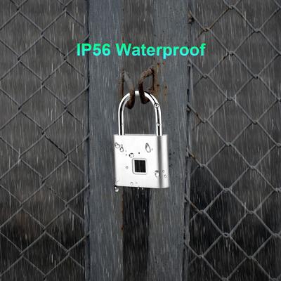 Slim vingerafdrukhangslot Oplaadbaar Keyless 10 vingerafdrukken Morsecode Noodontgrendeling Eenvoudig