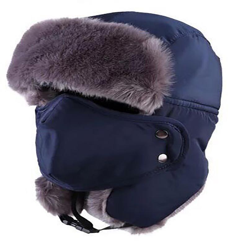 Men Women New Winter Russian Hat Trooper Snow Ski Ushanka Waterproof Warm Us Hat