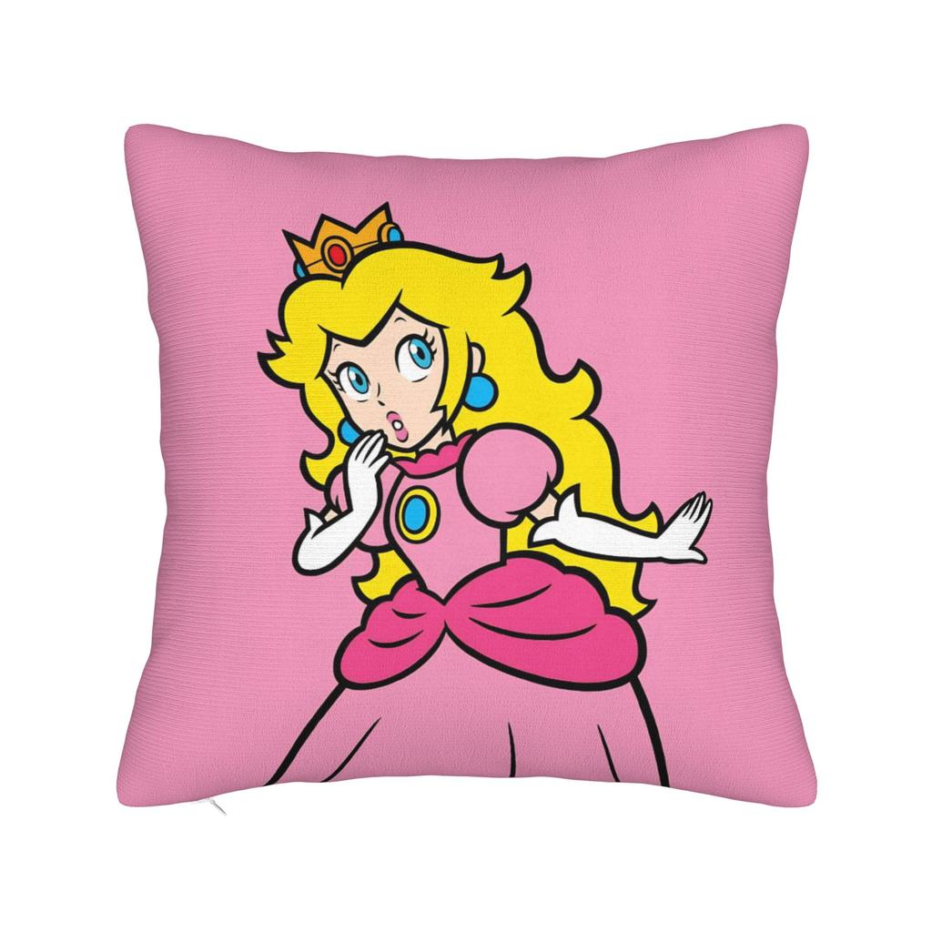Marios Pillowcase Polyester Cushion Cover Decoration Video Games Throw Pillow Case Cover Home Zippered 18'