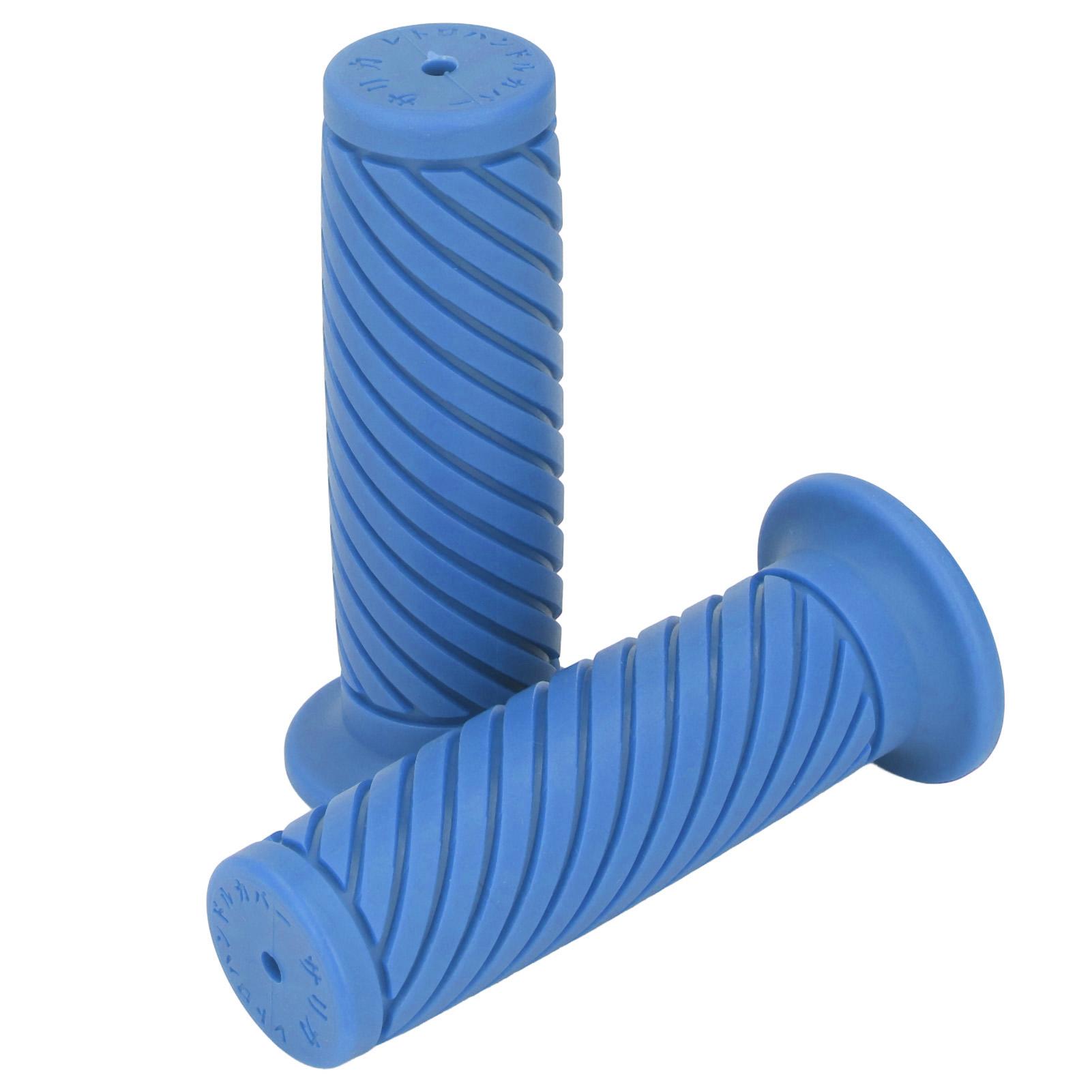 

2Pcs Motorcycle Hand Grips Left Right 22mm 24mm Anti Slip Rubber Fit for Motorbike Dirt Bike UTV ATV