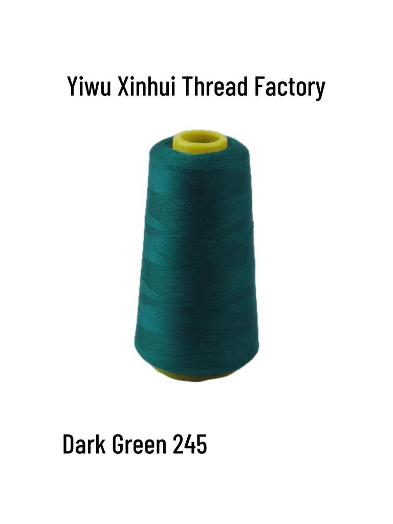 402 Polyester Sewing Thread, 3000 Yards, High-Speed, Multi-Color, Durable, In Stock