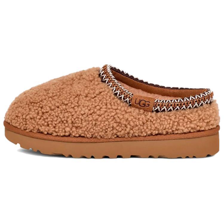 UGG Tasman Maxi Curly Slipper Chestnut Women's 1158356-CHE