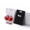 50pcs 6x9cm Keychain Earrings Display Cards Keychain Card Hold Cardboard for DIY Keyring Jewelry Display Packaging Wholesale