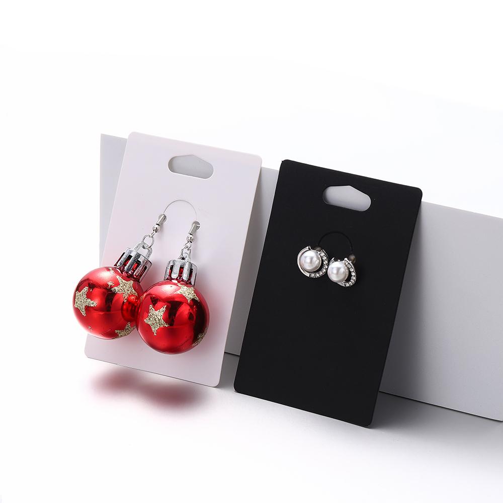 50pcs 6x9cm Keychain Earrings Display Cards Keychain Card Hold Cardboard for DIY Keyring Jewelry Display Packaging Wholesale