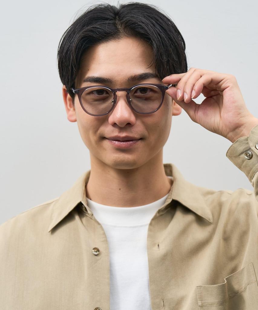 Zoff Sonnenbrille Farbige Nase UV und Graue Gläser im Boston-Stil, Pads, Stilvoll, Schutz, Unisex, Herren Damen [ZN221G01_12A2 ZN221G01-12A2] (klar)]