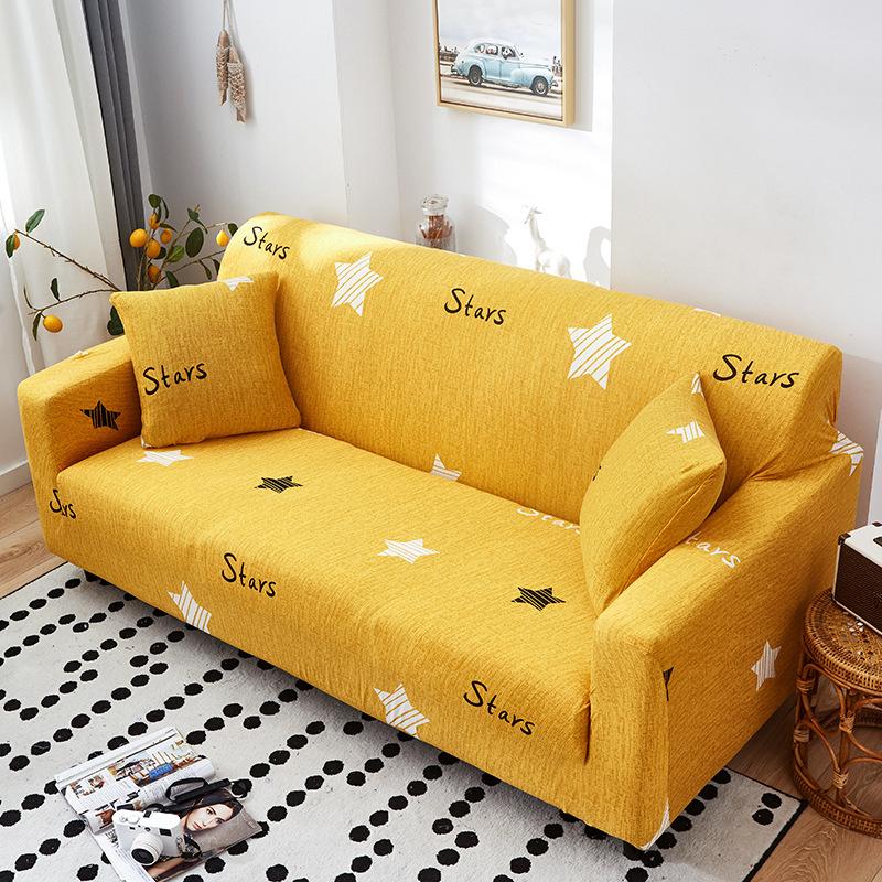 Multifunctional Knitted Stretch Sofa Cover All-Inclusive Soft Durable Washable for Living Room Furniture Protector