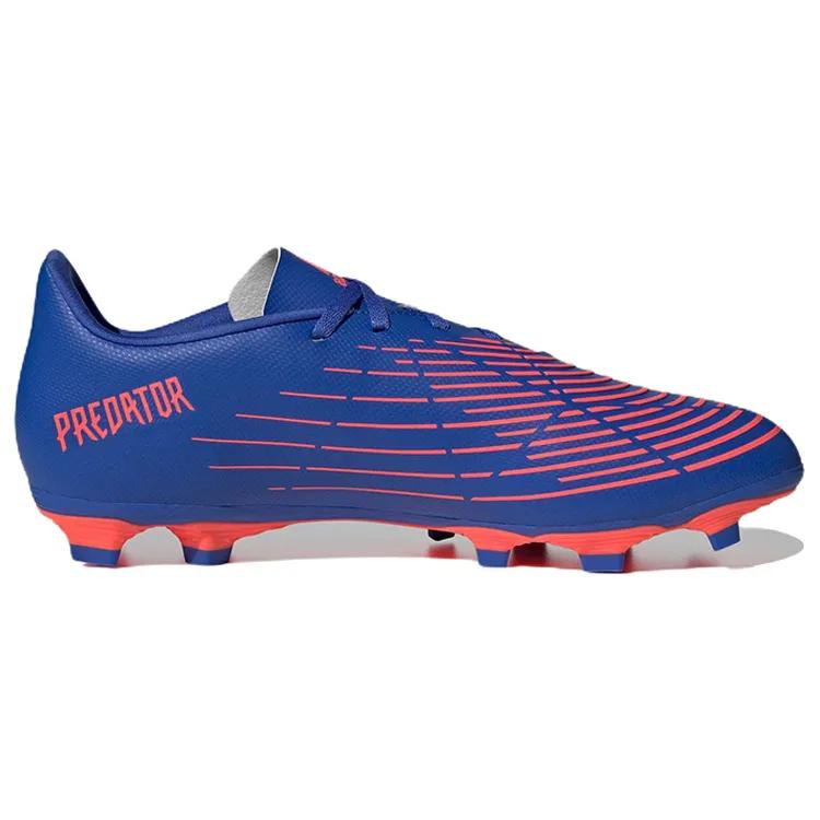 Adidas Predator Edge.4 FG 'Hi-Res Blue Turbo' (Unisex) Hi-Res Blue / Turbo / Hi-Res Blue Soccer Shoes GW2357