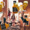 3 Whiskey Glasses, 3 Happy Beer Mugs, 3 Wine Pitchers, Wine Bottle and Wine Glass Shaped Aluminum Foil Balloons, Suitable for Birthday Pa