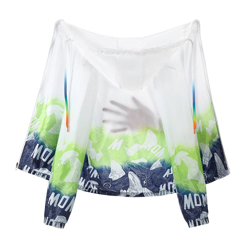 Summer Sun Protection Men's Printed Men Outdoor Quick UV Resistant Skin Friendly Fishing Clothes