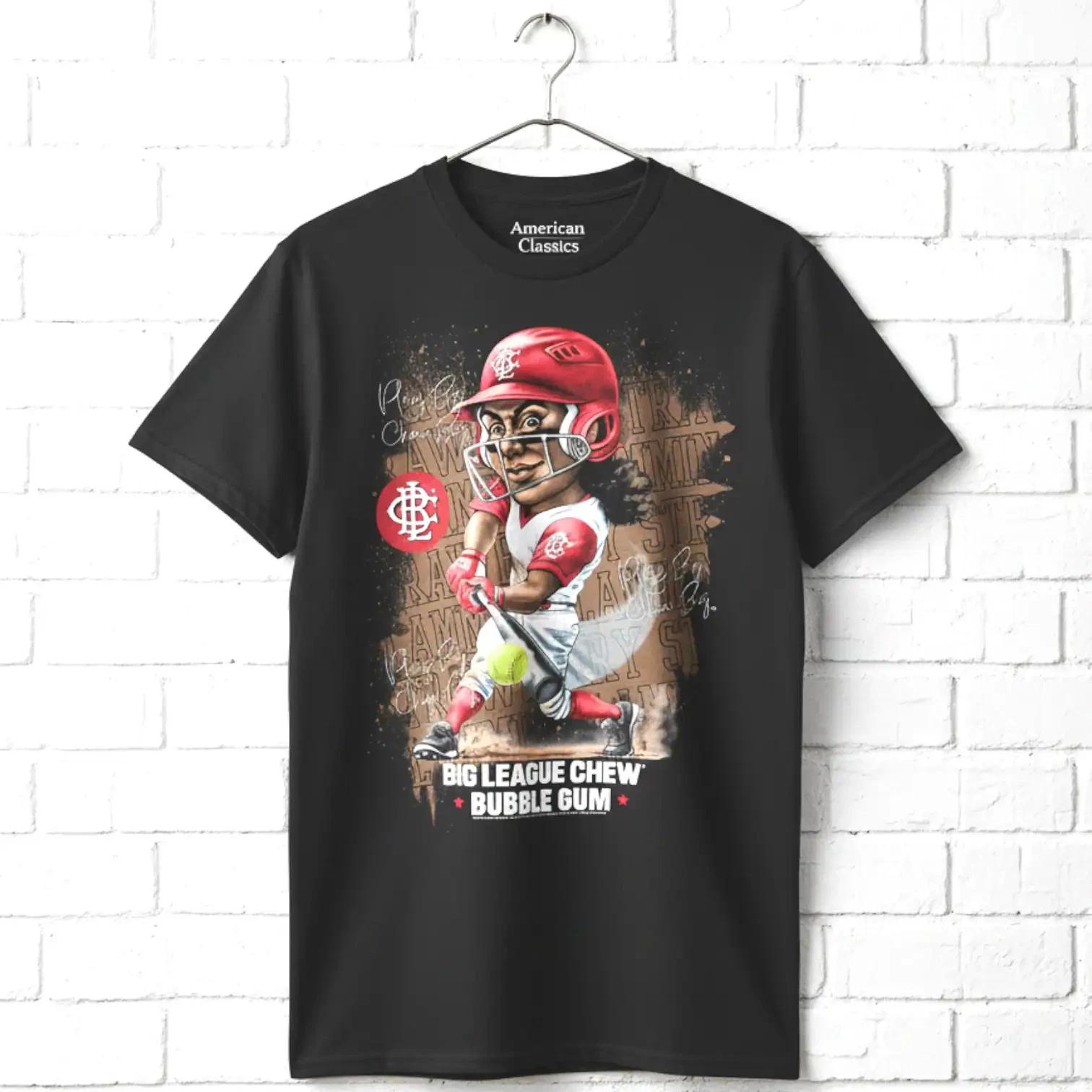 Big League Chew Strawberry Softball Men s T Shirt XL