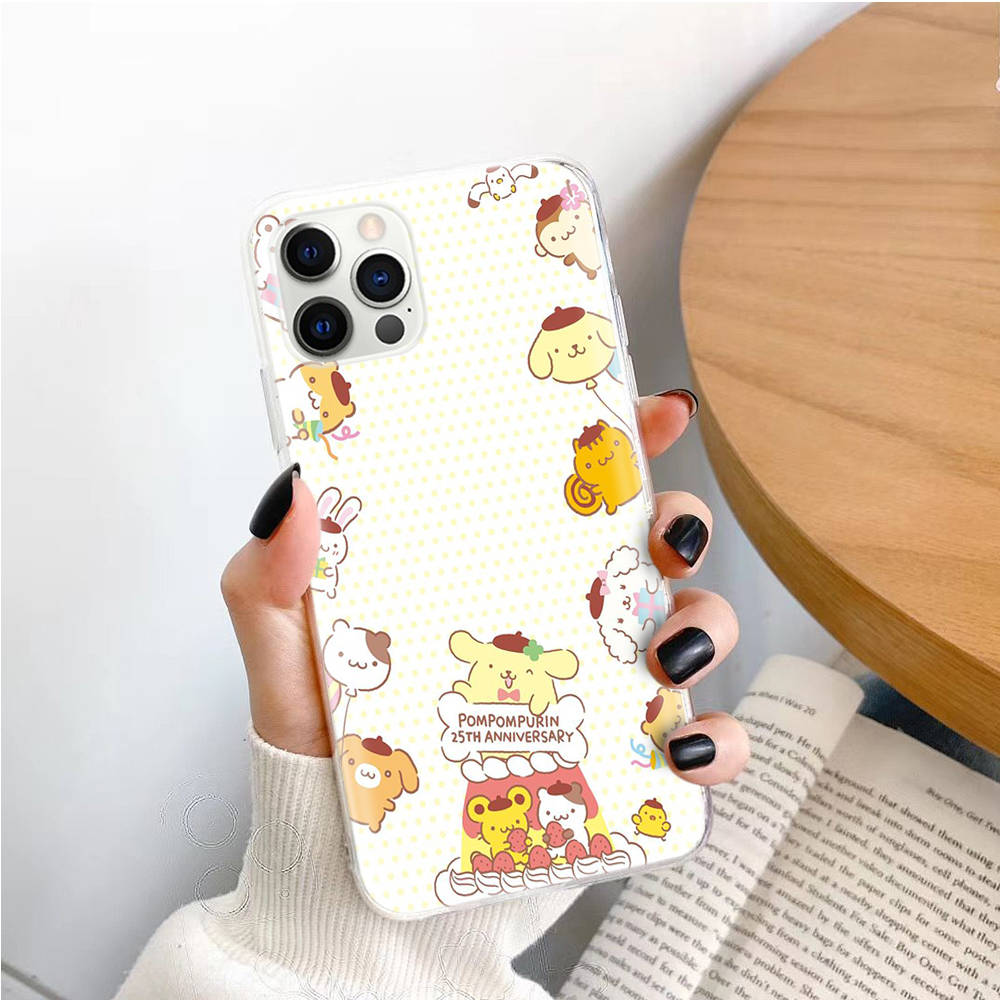 Transparent Case for Samsung A04 A14 A23 M33 M53 Realme 10 9 C35 C55 VIVO X80 Infinix Hot 30 Note 11 Tecno Spark 8P Pro L-14 Sanrio Mix