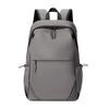 Large Capacity Men Backpack Solid Color Oxford Cloth Backpack Fashion Student Backpack  Travel