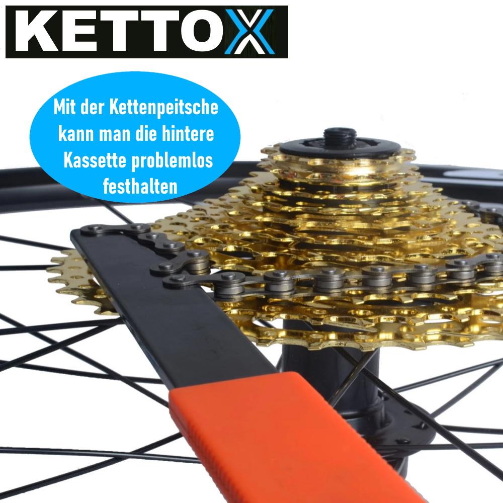 Stahovák řetězového kola KETTOX, stavěcí šroub, stahovák kazety s řetězovým kolem