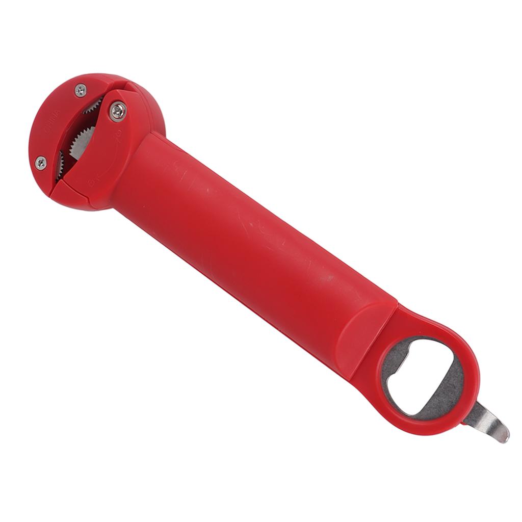 Stainless Steel Screwer 3 in 1 Multifunctional Retractable Jar Bottle Opener Tab Opener Auxiliary Bottle Opening Tool
