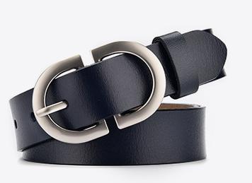 Manufacturers Sell New Leather Belt Custom Ladies Popular All-match Retro Jeans Pin Buckle Belt