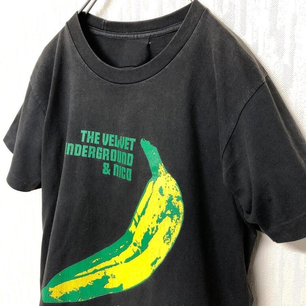 ВИНТАЖ The Velvet Underground Черная Хлопковая Все размеры S-345XL Футболка HRT67 Унисекс Футболка XL