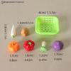 1 Collection Doll Kitchen Cookware Baking Supplies Decor Toy 1/12 Dollhouse Mini Kitchenware Kit Figure Micro Scene Construction Props