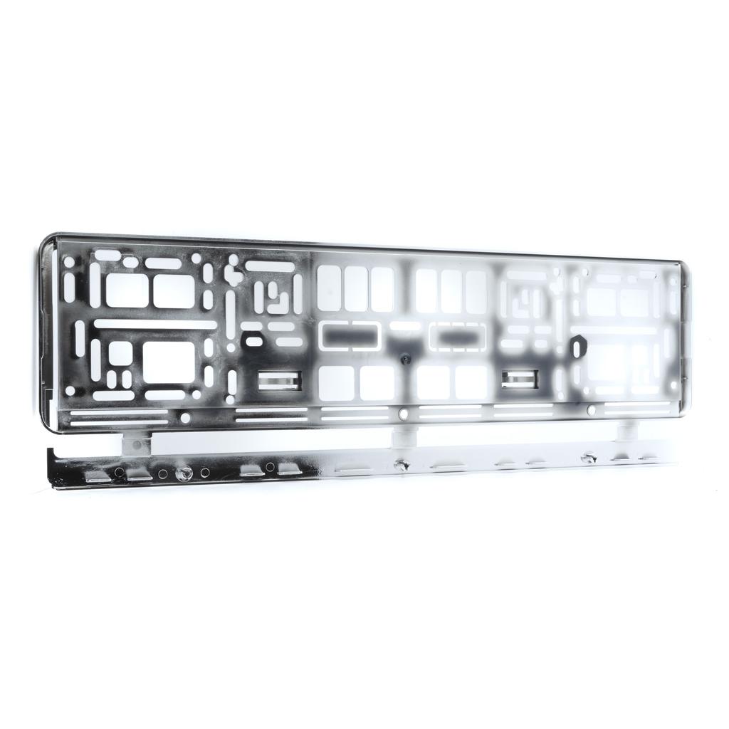 Chrome License Plate Frame - Crack and Temperature Resistant