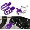 Aluminum Off-Road Foot Pegs CRF150F 230F Surron Light Bee R X Electric Dirt Bike CNC Mounting Bracket