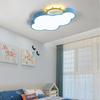 LED Cloud Ceiling Lights Iron Lampshade Luminaire Children Bedroom Light Fixtures Colorful Lighting Hanging Ceiling Lamp WF1020