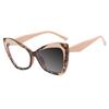 Fashion Cat Eye TR90 Frame Blue Light Blocking Glasses 0 to +4 5 Degrees High Vision Large Frame