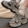 Platform Shoes Children's Autumn New Small Lightweight Casual Shoes Versatile Mesh Breathable Dad Shoes