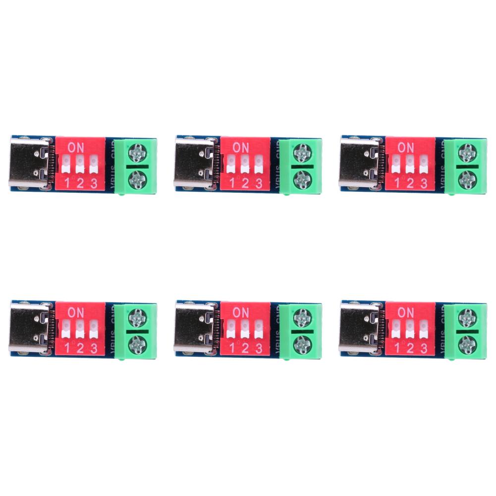 Charging Test Module 5-20V Adjustable Charger Power Delivery Boost Module High Speed Voltage Connetor Power Supply Accessories