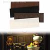 1 stk 1/12 Dukkehus Firkantet Gulvlist Veggpanel For Mikrolandskap Vinduutstilling Rollespill Dukkehus Tilbehør