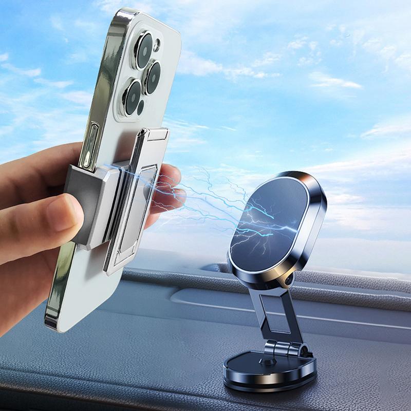 360 Rotation Foldable Stand Back Clip Phone Ring Holder Multi Angle Portable Desk Metal Finger Kickstand Adjustable