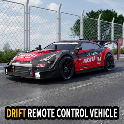 Nauja 1:14 RC Drift Car Lengvas keturių varančiųjų ratų greitaeigis nuotolinio valdymo automobilis GTR Profesionalus elektrinis lenktyninis automobilis berniukas suaugusiems