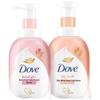 Dove Foaming Body Wash & Bubble Bath with Cherry Blossom & White Peach Scents, 4-Bottle Set