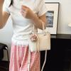 2025 New Summer Versatile Small Bag Women's Shoulder Messenger Bag Premium Sense Portable Bucket Bag