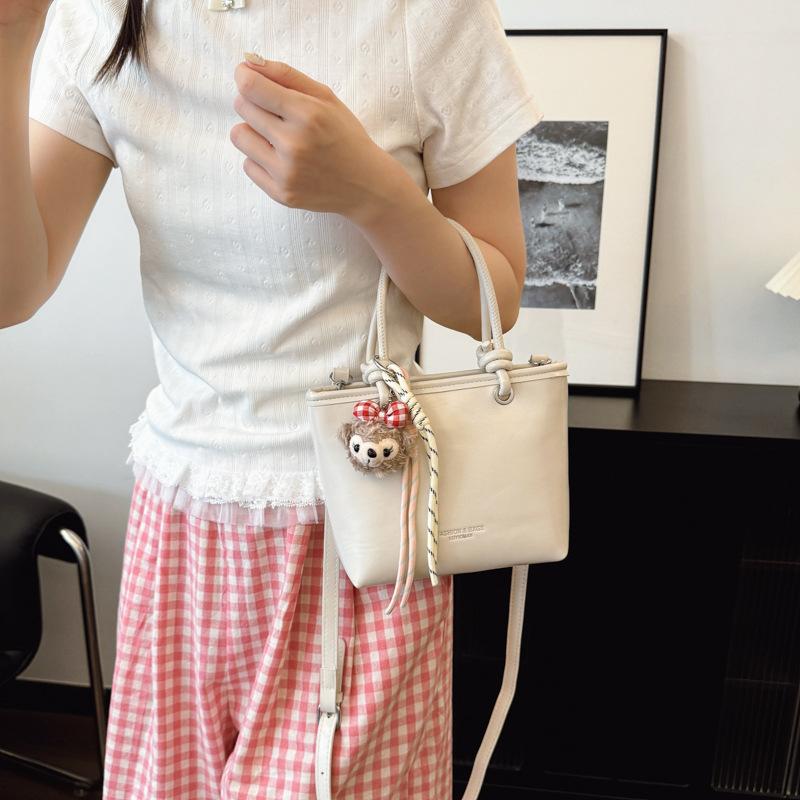 2025 New Summer Versatile Small Bag Women's Shoulder Messenger Bag Premium Sense Portable Bucket Bag