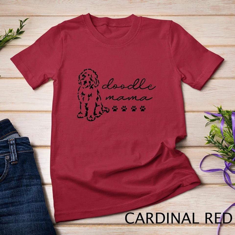 Doodle Mama Labradoodle Golden Gift Doodle Dog Lover Mom T-Shirt Unisex T-shirt 3 S