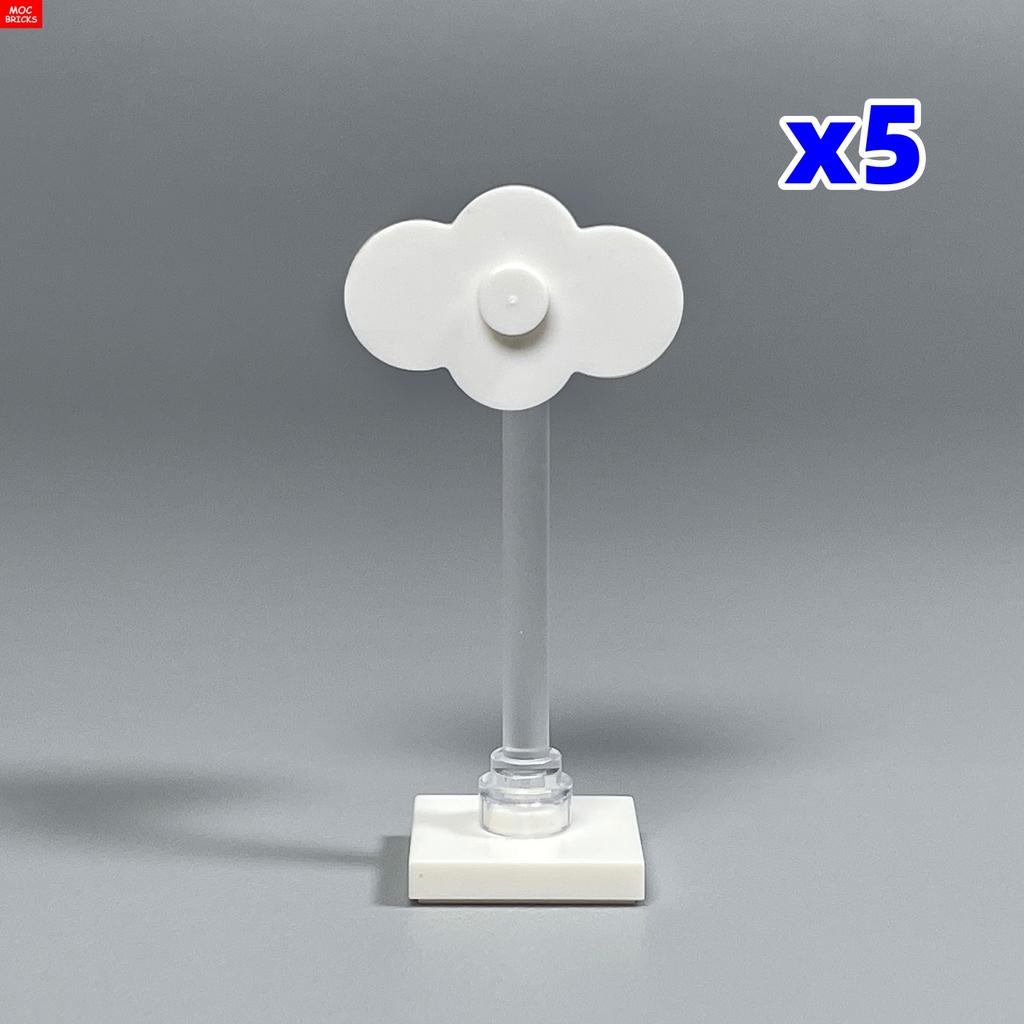 MOC Bricks White Plate 2x3 3x5 Floor Wall House Room Bedroom decorate Girl Building Blocks Children's Toys