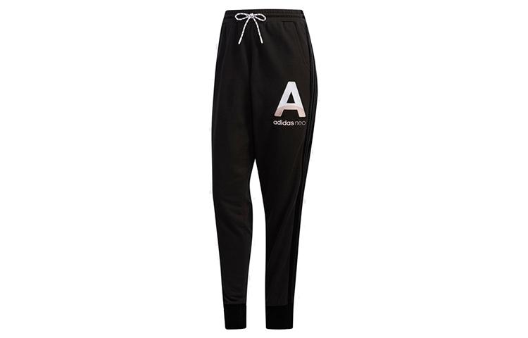 Adidas Neo Узкие Штаны Спортивные Штаны Женские Черные EI4287 S