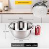 Extra Thick 304 Stainless Steel Household Deep Soup and Mixing Basin