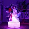 Anime Figures 3D Lamp Tian Guan Ci Fu LED Night Light Remote Control Smart Touch RGB Lamps Home Bedroom Lamps Decor Friend Gifts