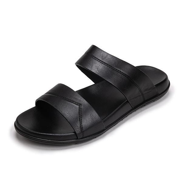 Esquire Men'S Bern Strap Slippers Yxfmsd003Bk