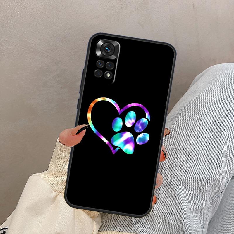 

Dog Paw Funda For Xiaomi Redmi Note 10 8 9 11 12 Pro Plus Note 11S 10S 9S Redmi 12C 10C 9A 9C Case Redmi Note 9 Pro