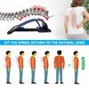 Cervical Traction Device Lower Upper Lumbar Spine Support Pillow 4-Level Adjustable Back Massager Home Use Neck Bone Stretcher