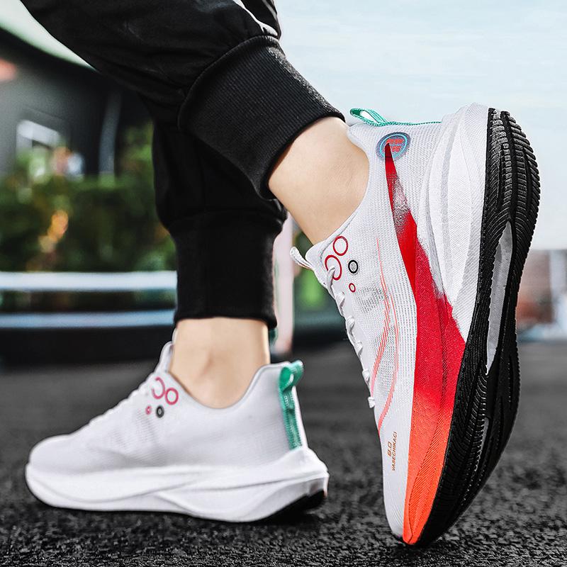 Women's Cushioning Running Shoes for Men Suitable Heavy Run ners Women Non-slip Outdoor Athletic Male Marathon Training Sneakers