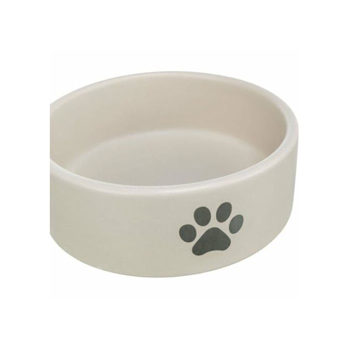 Dog Feeder - TRIXIE - Light Grey - Ø 16 Cm - 800 Ml - One Size - 30x30 Cm